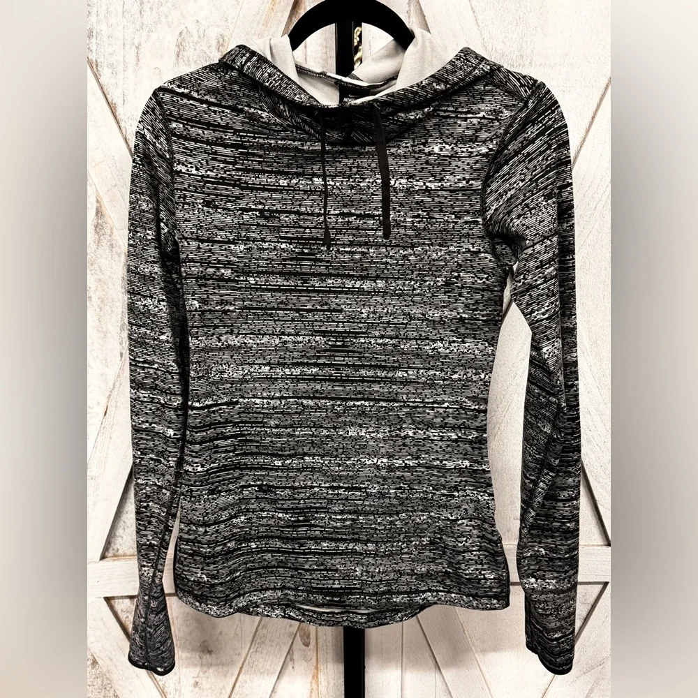 Nike Pro Black and Gray Dri Fit